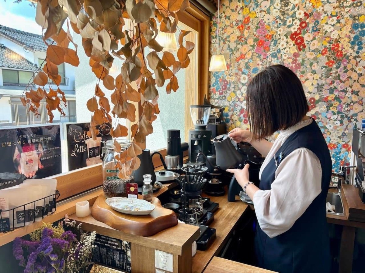 島根県出雲市の『珈琲しの』の店主。
