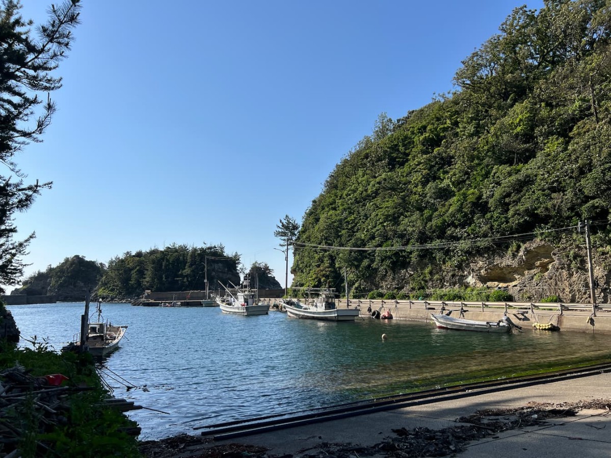 島根県大田市にある鞆ヶ浦港
