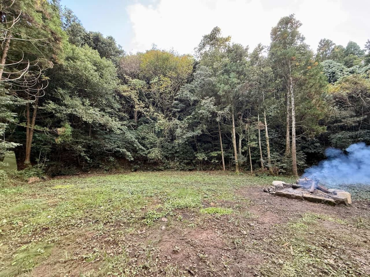 島根県大田市にある「弥栄キャンプ場」ファミリーサイト