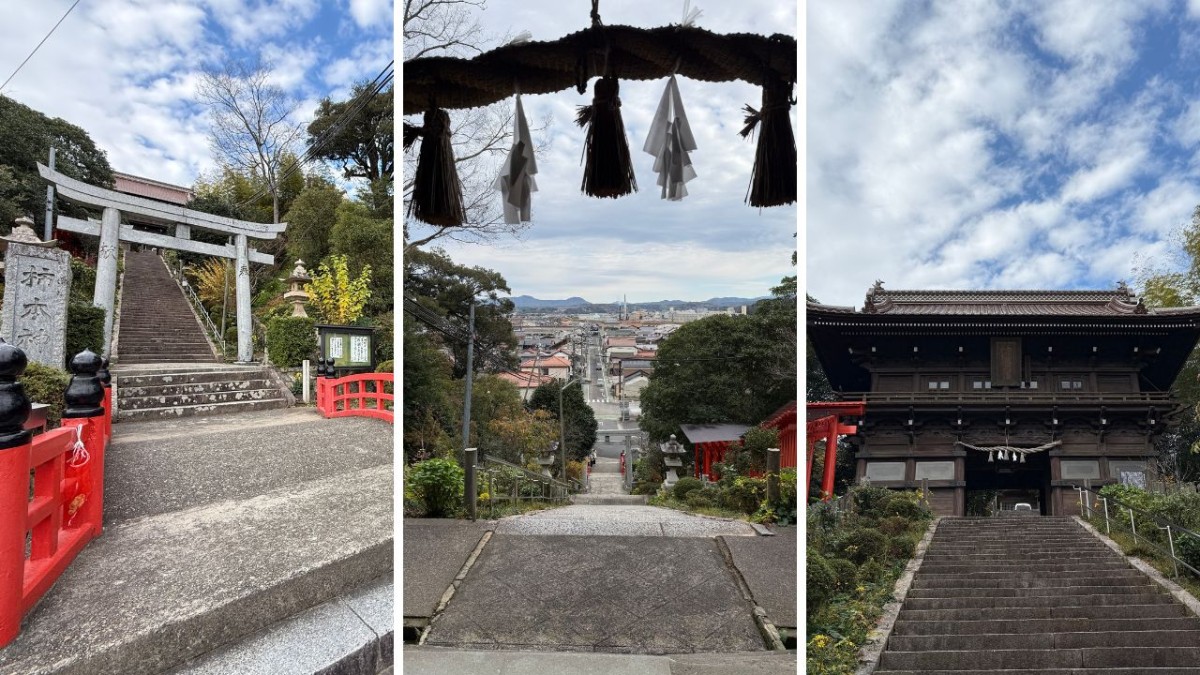 島根県益田市にある「高津柿本神社」の隋神門