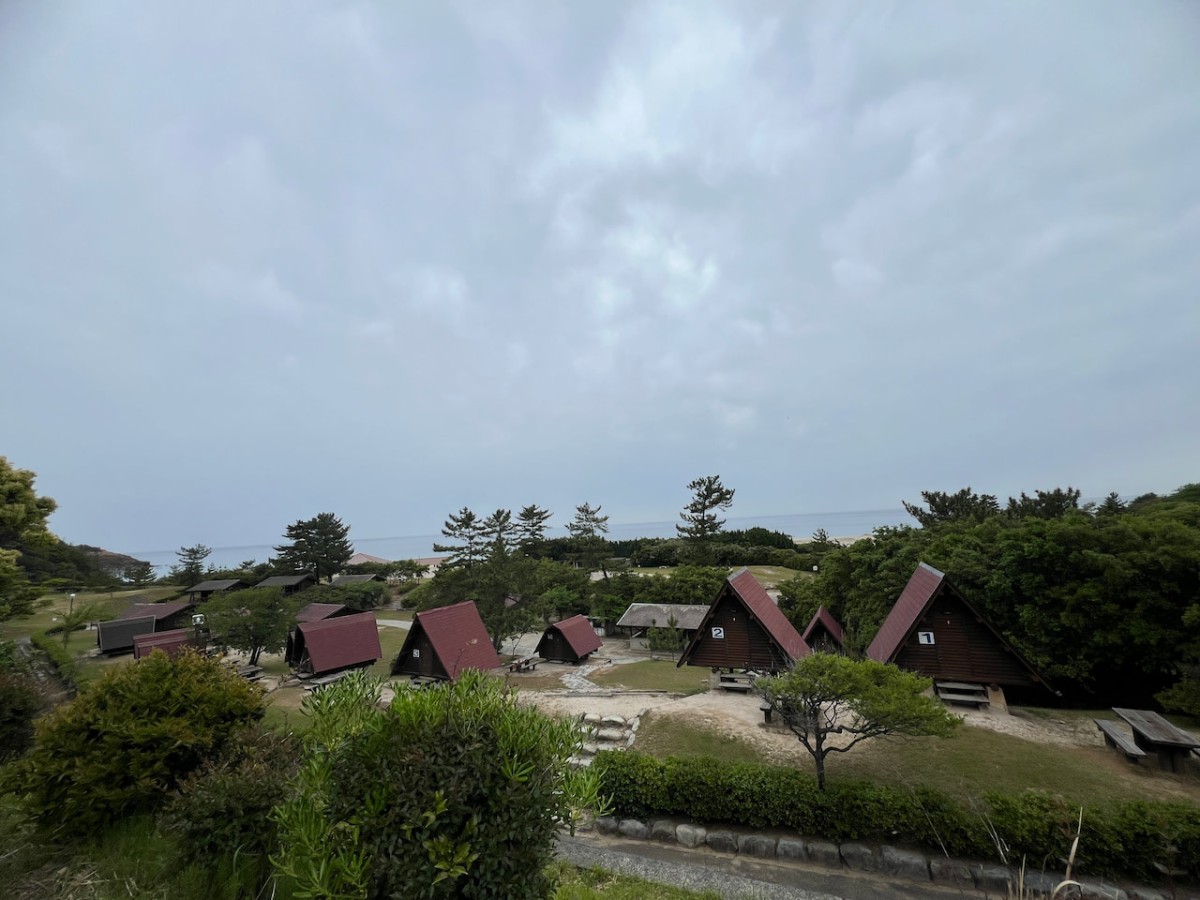 島根県浜田市にある『石見海浜公園』のケビン