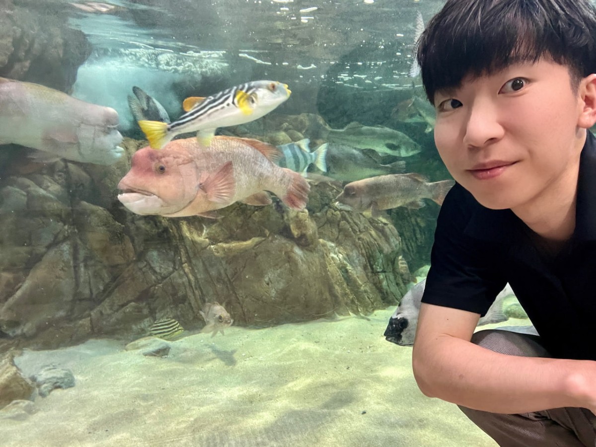 島根県浜田市にある水族館『アクアス』万葉の海ゾーン