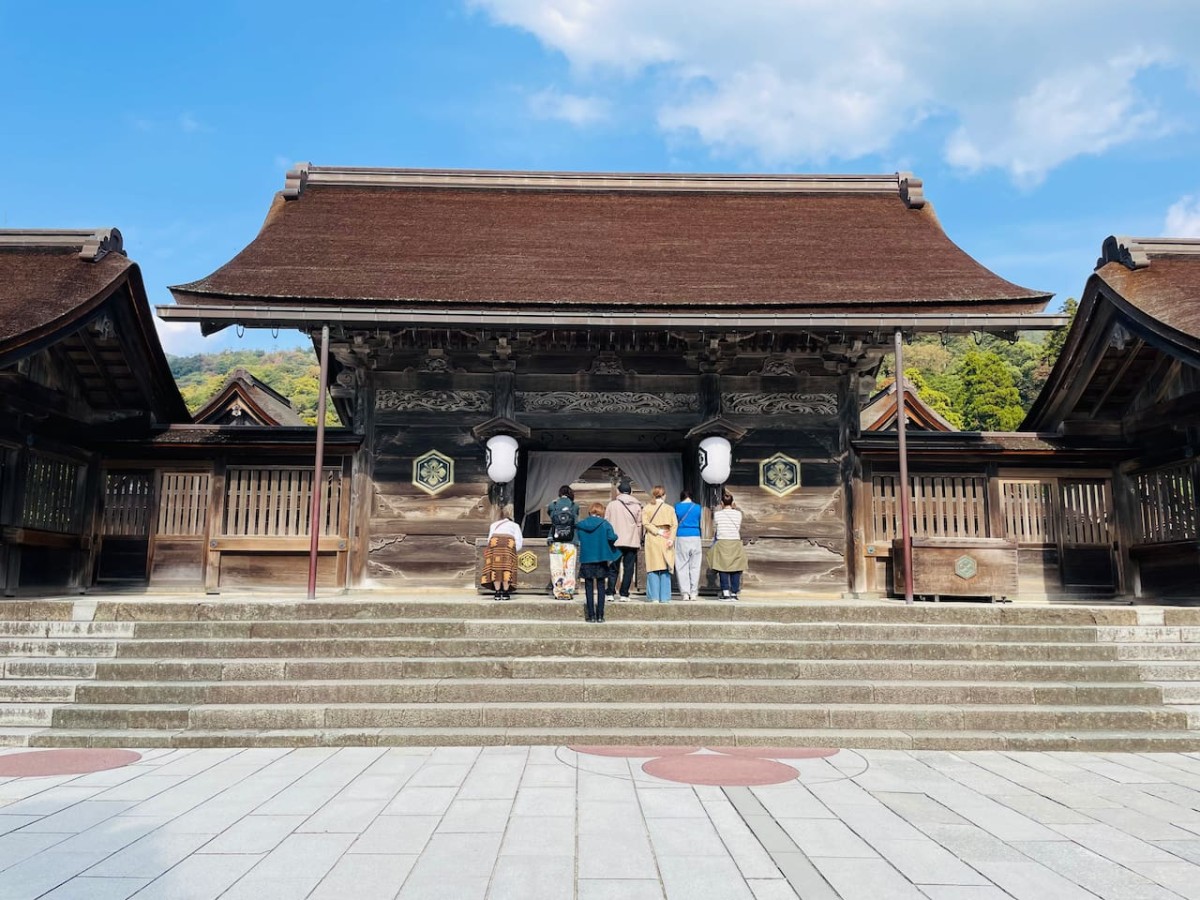 島根県出雲市にある出雲大社の御本殿