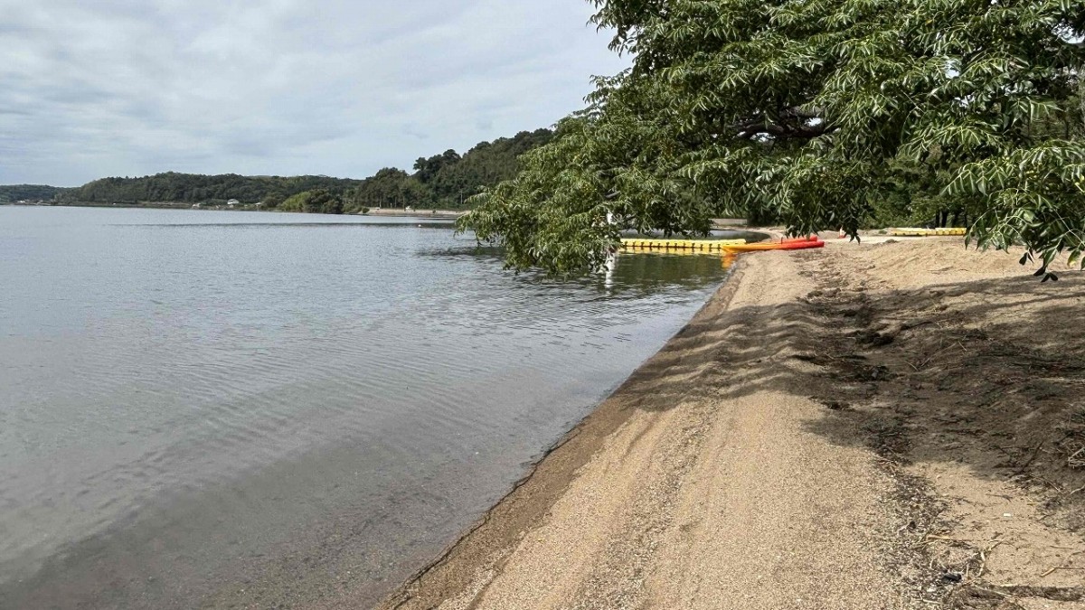 島根県松江市岡本町にある『道の駅 秋鹿なぎさ公園』宍道湖の湖畔