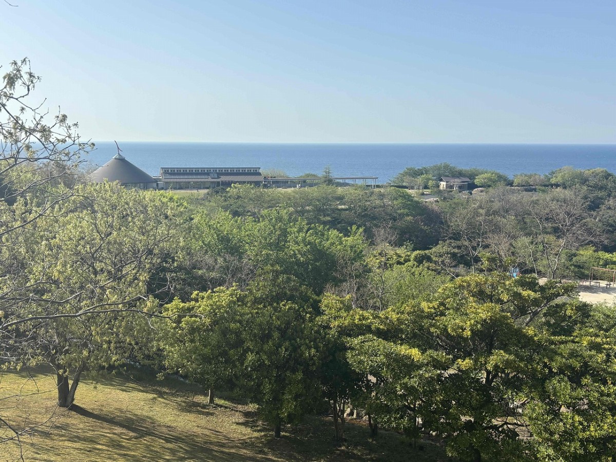 島根県出雲市にある『手引ヶ丘公園』から望む景色