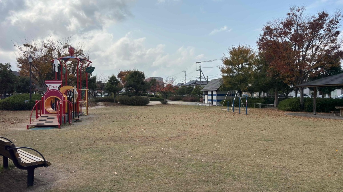 島根県出雲市にある『美保南公園』の遊具エリア