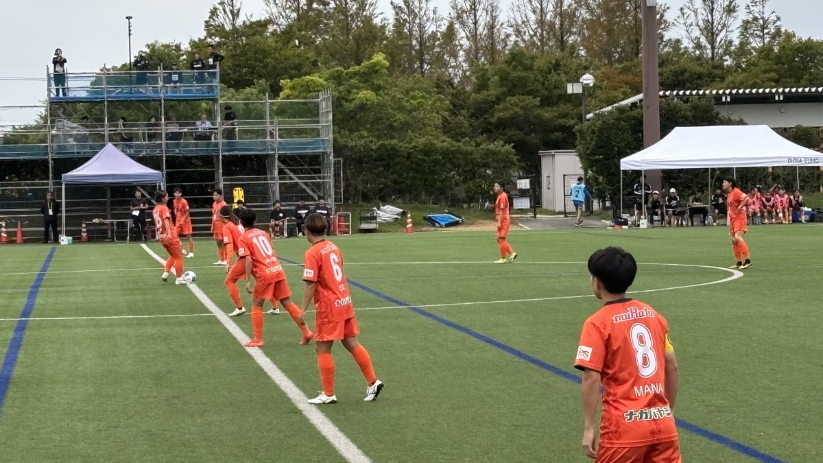 出雲市を本拠地とする『ディオッサ出雲FC』のホームゲーム『出雲健康公園多目的競技場』