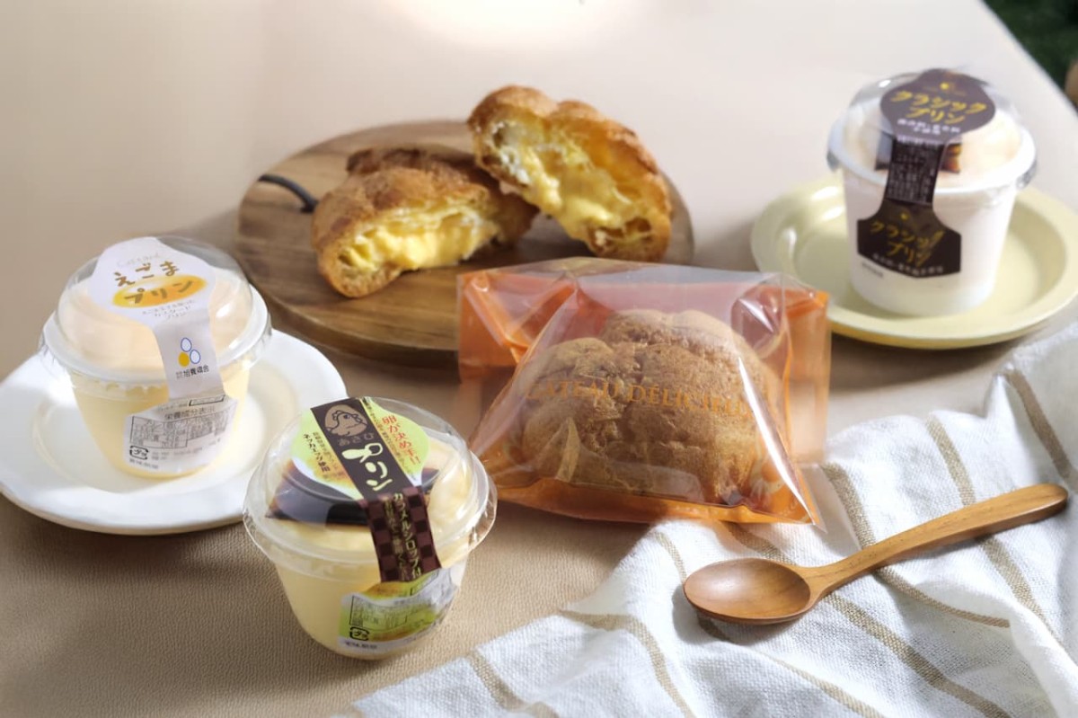 島根県大田市にある『旭養鶏舎直売所』のスイーツ