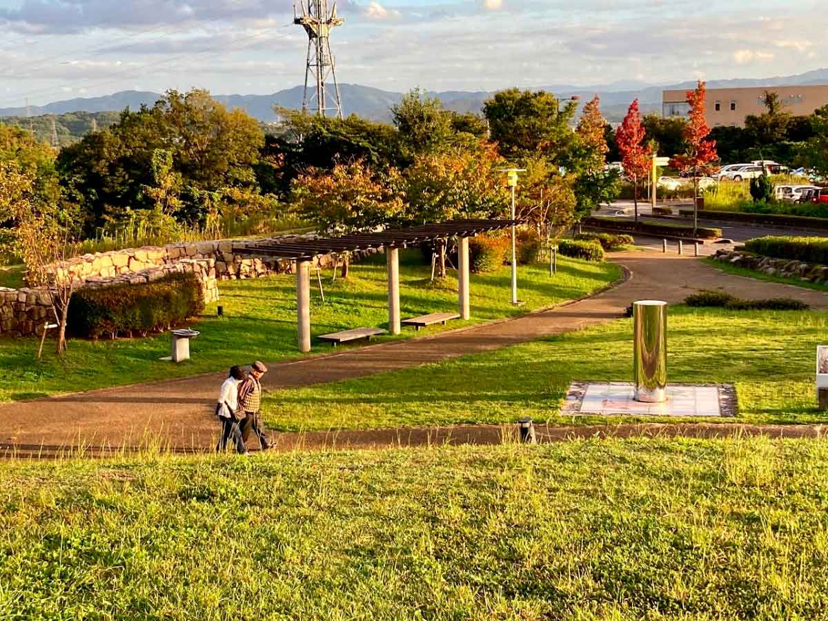 島根県松江市にある『風の丘公園』の様子