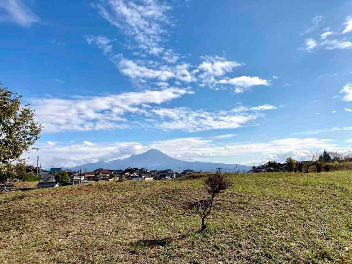 鳥取県米子市にある『福市遺跡公園』の様子