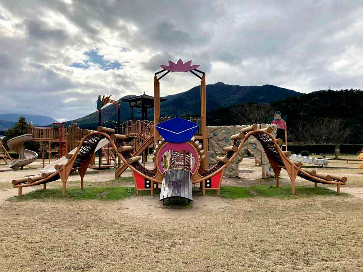 鳥取県大山町_コスモス畑_仁王堂公園