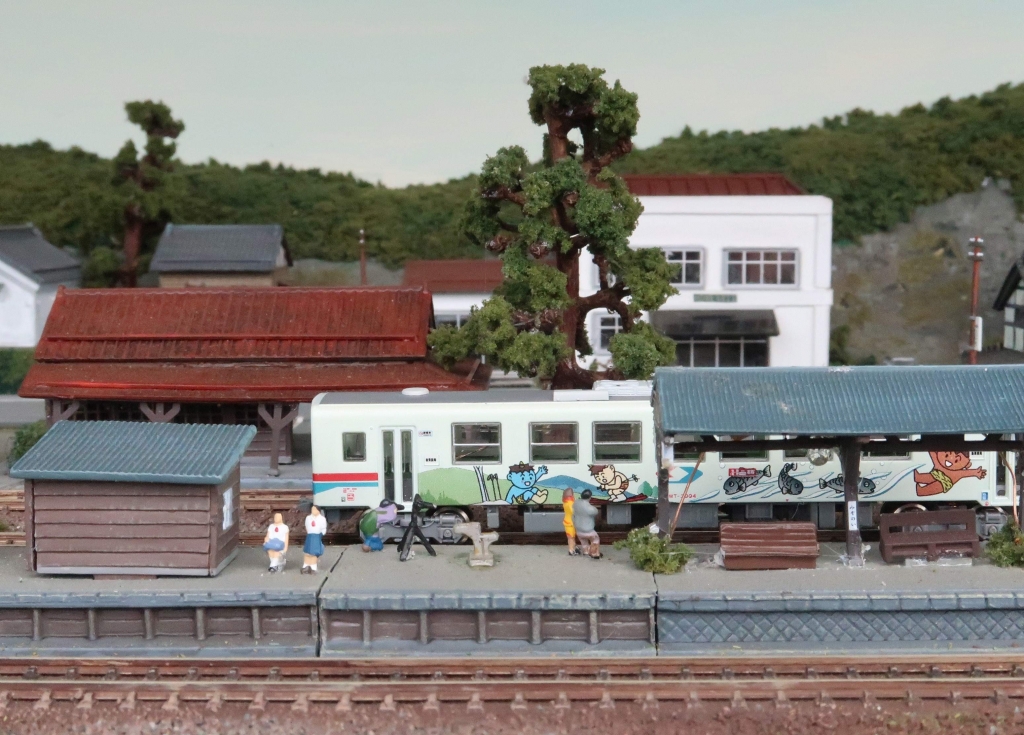 鉄道模型ジオラマ-ローカル線-